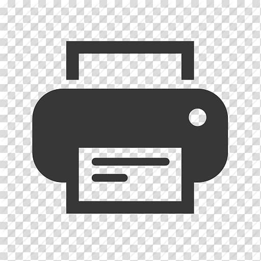512x512 Black Printer Illustration, Computer Icons Printing Scalable