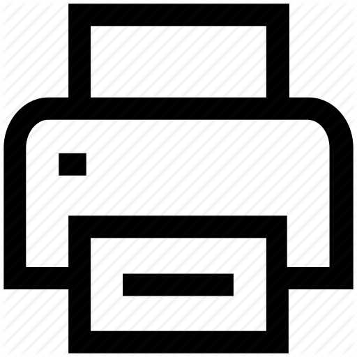 512x512 Computer, Connection, Device, Fax, Network, Print, Printer Icon