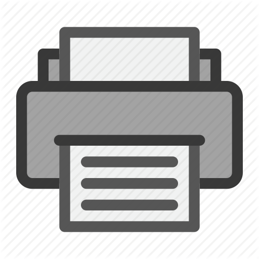 512x512 Computer, Electric, Fax, Hardware, Inkjet, Print, Printer Icon