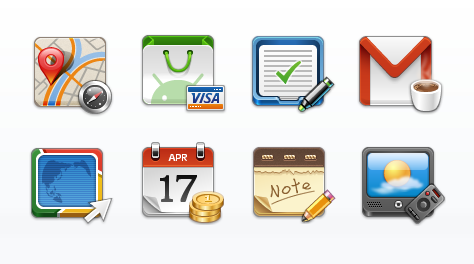 474x264 Stock Icons Web Icon Set