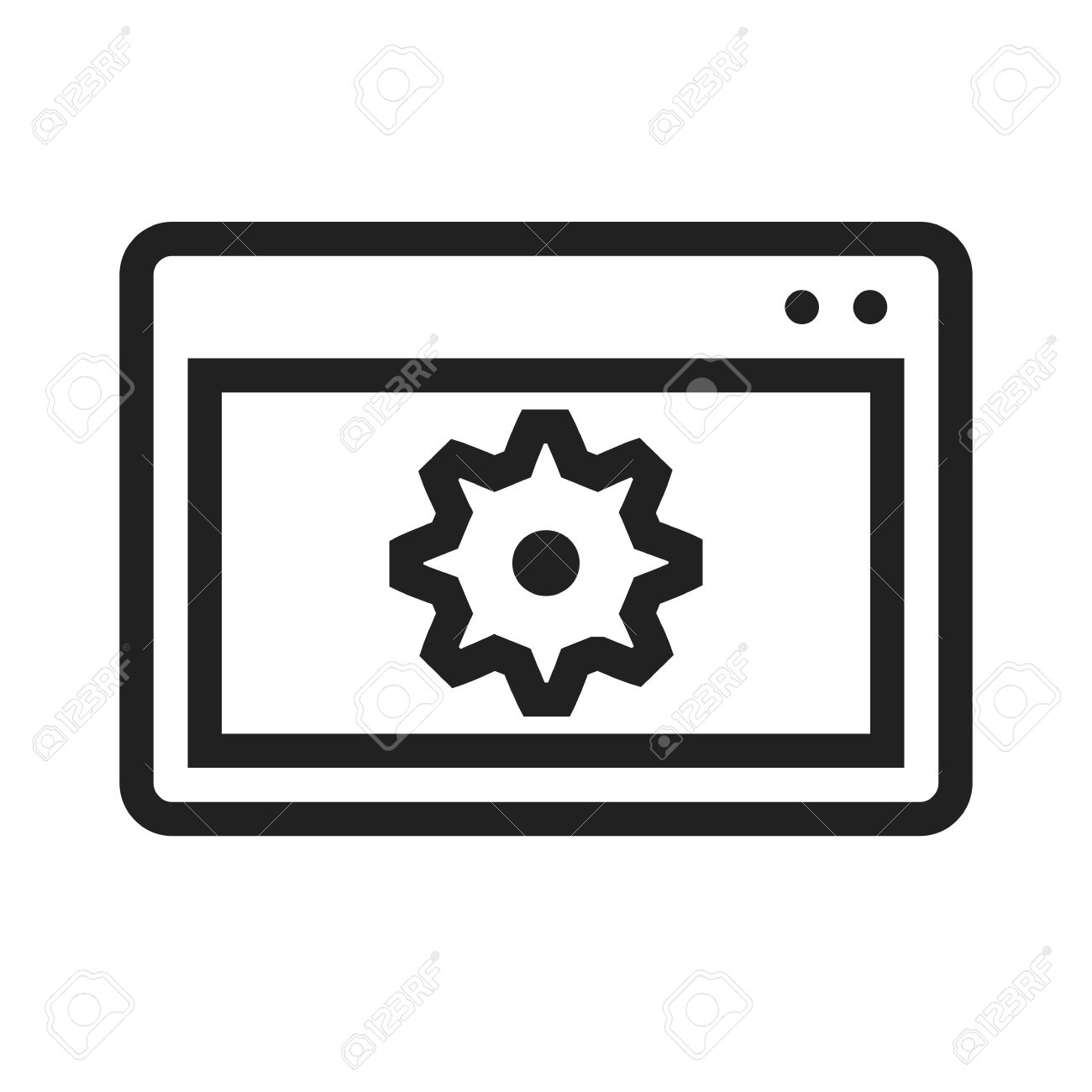 Computer Program Icon at Vectorified.com | Collection of Computer ...