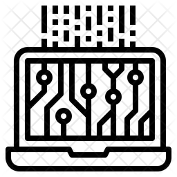 256x256 Computer Science Icon Of Line Style