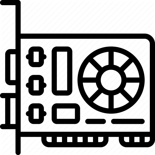 512x512 Card, Computer, Gpu, Graphics, Science Icon