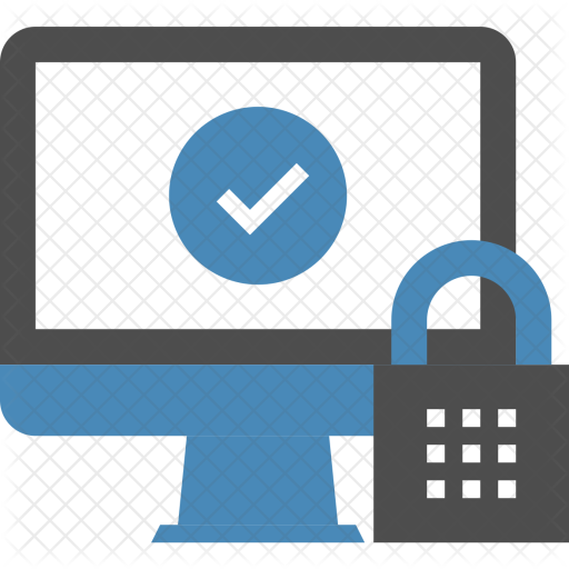 512x512 Computer Icon Of Flat Style