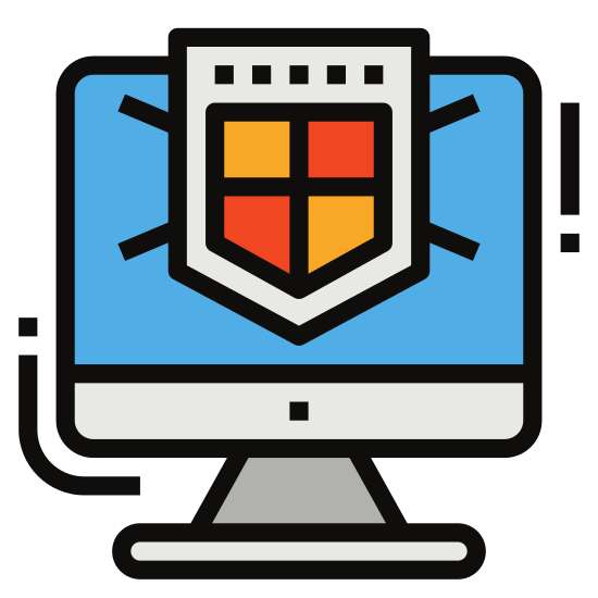 550x550 Security Computer Icon