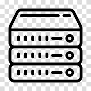 300x300 Black Server Illustration, Server Microsoft Powerpoint Server