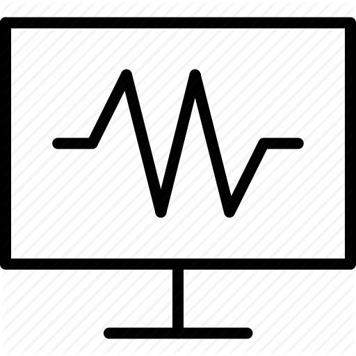 512x512 Activity, Computer, Health, Monitor, Recent, Report, System Icon