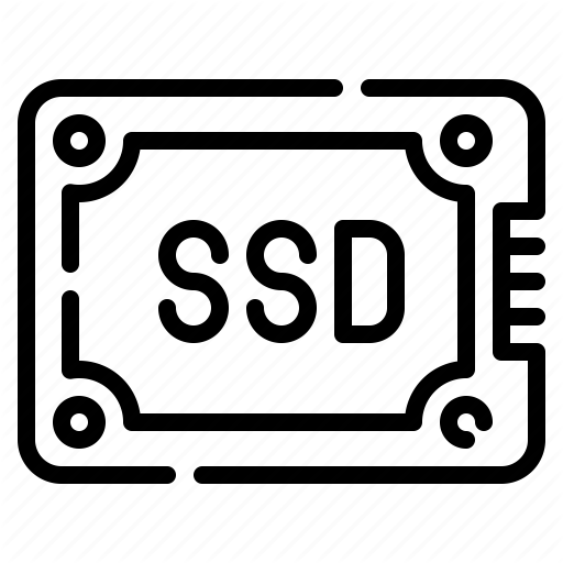 512x512 Card, Computer, Drive, Ssd, Technology Icon