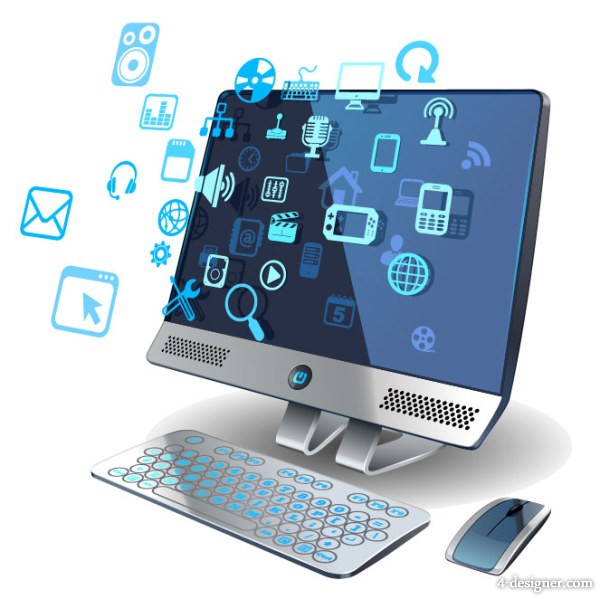 600x599 Designer Beautifully Computer Vector Material