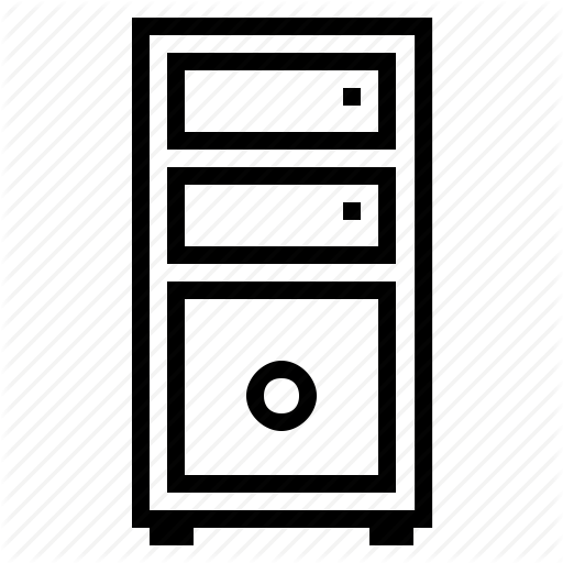 512x512 Computer Desktop, Desktop, Pc, Pccomputer, Tower, Towercomputer Icon