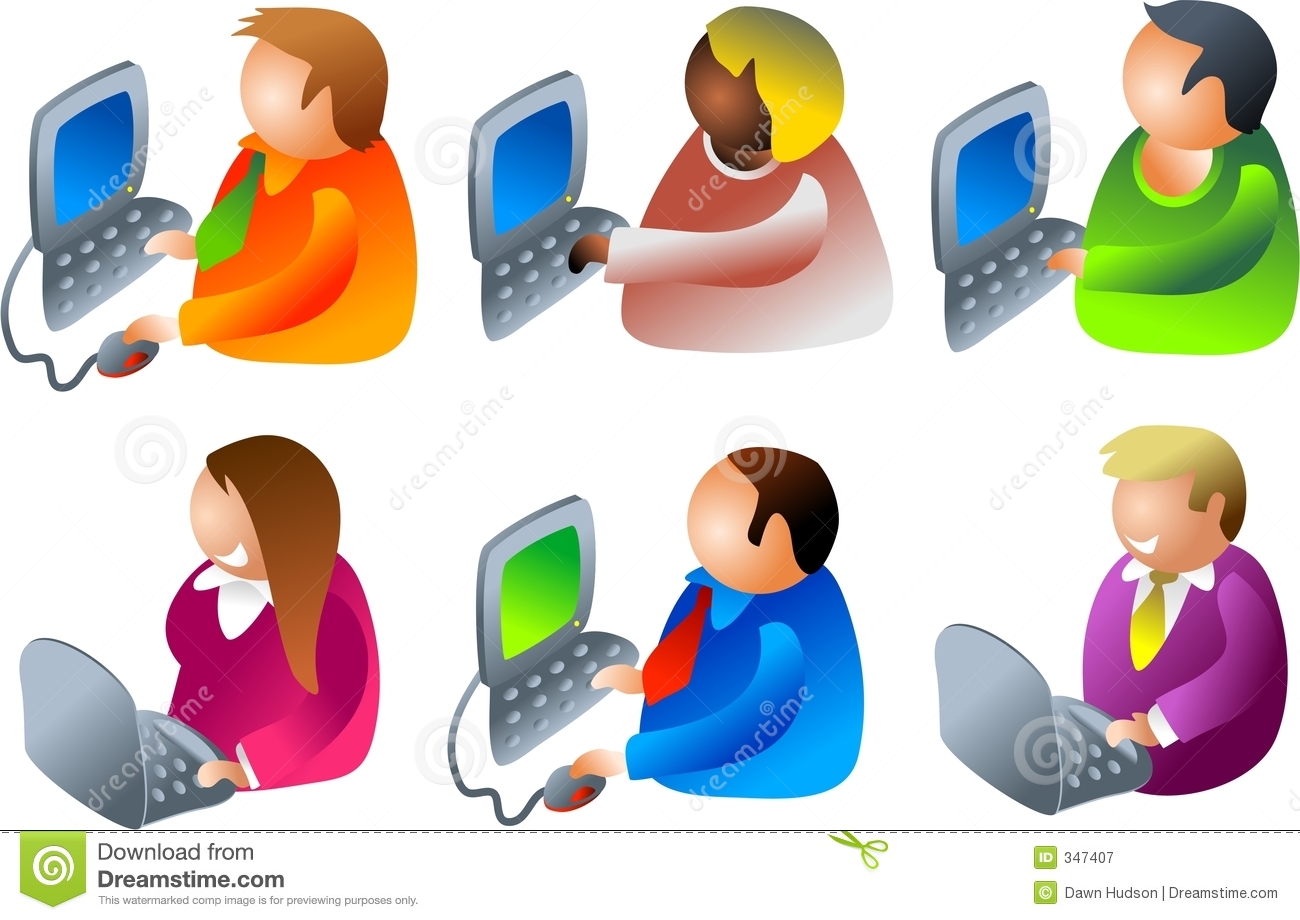 Computer User Icon at Vectorified.com | Collection of Computer User ...