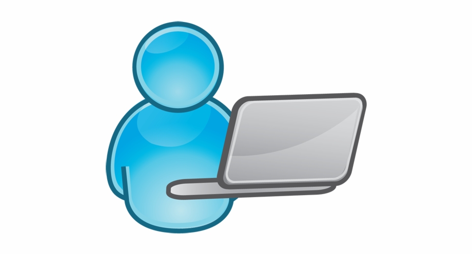 Computer User Icon at Vectorified.com | Collection of Computer User ...
