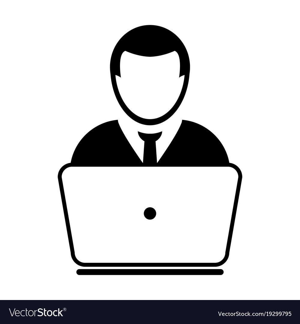  Computer User Icon  at Vectorified com Collection of 