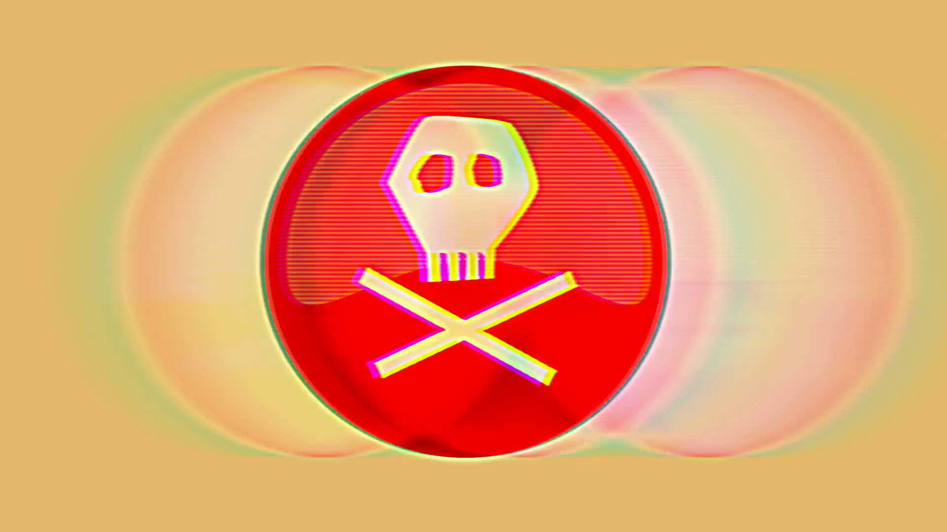 1920x1080 Computer Virus Icon Error Graphic Motion Background