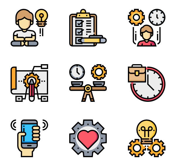600x564 Concentration Icons