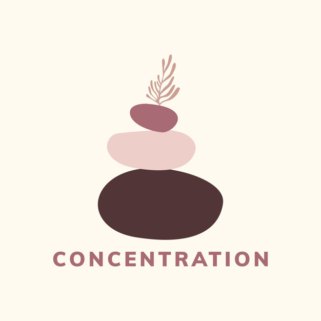 626x626 Concentration And Meditation Icon Vector Vector Free Download