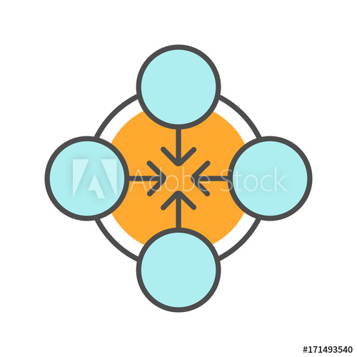 500x500 Concentration Symbol Color Icon