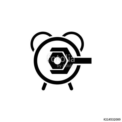 500x500 Set Up Time Icon Element Of Concentration Icon For Mobile Concept