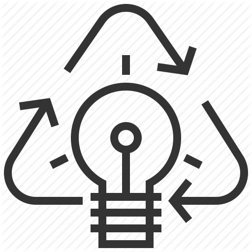 512x512 Concentration, Environment, Ideas, Recycle, Recycling Icon