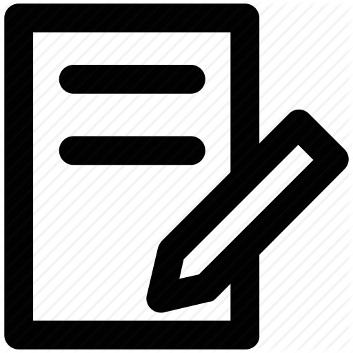 512x512 Pen And Paper, Signature, Write, Writing, Writing Concept Icon