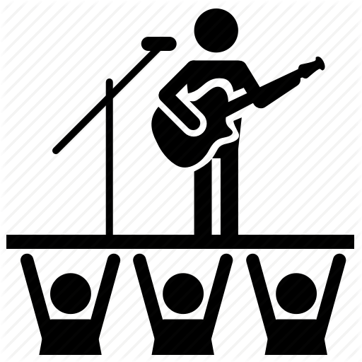 512x512 Concert, Music, Rock, Singer Icon