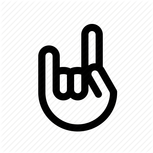 512x512 Concert, Culture, Fingers, Hands, Music, Rock Icon