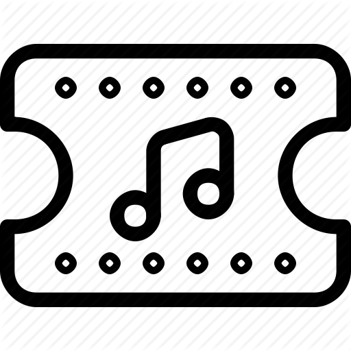 512x512 Audio, Concert, Music, Ticket Icon