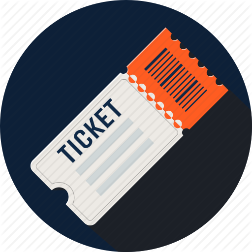 512x512 Cinema, Concert, Entry, Fare, Movie, Raffle, Ticket Icon