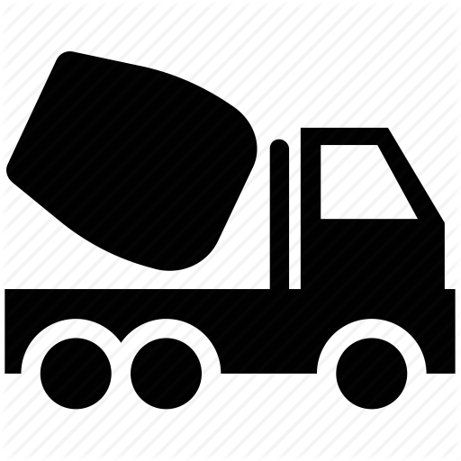 512x512 Cement, Concrete, Construction Vehicle, Mixer, Truck Icon