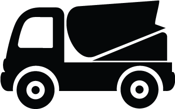 350x218 Tempo, Transport, Vehicle, Concrete Truck Icon