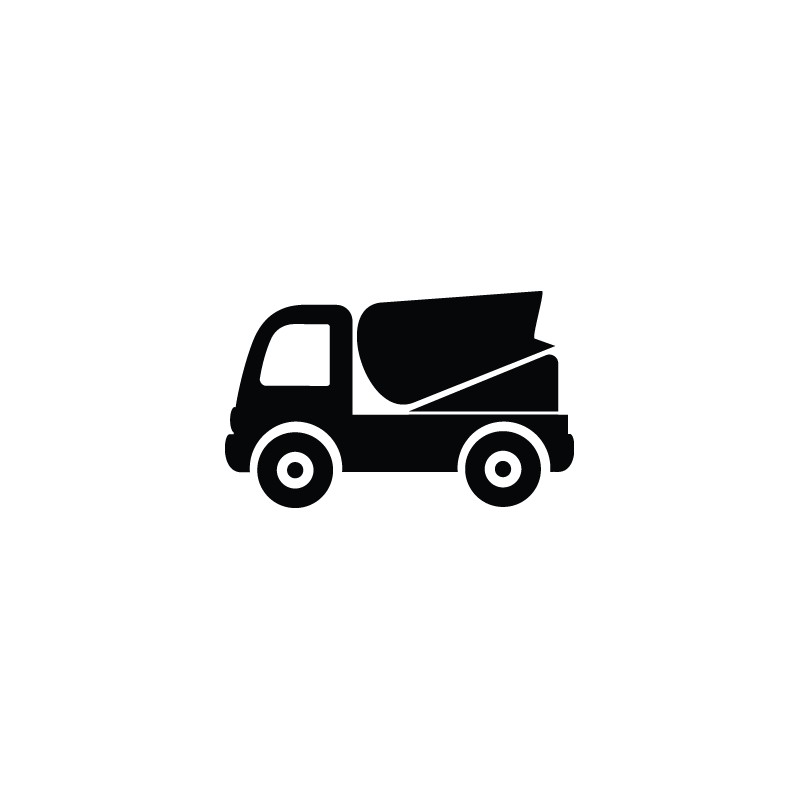 800x800 Tempo, Transport, Vehicle, Concrete Truck Free Icon