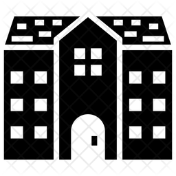 Condominium Icon Of Glyph Style 256x256 Condominium Icon Of Glyph Style