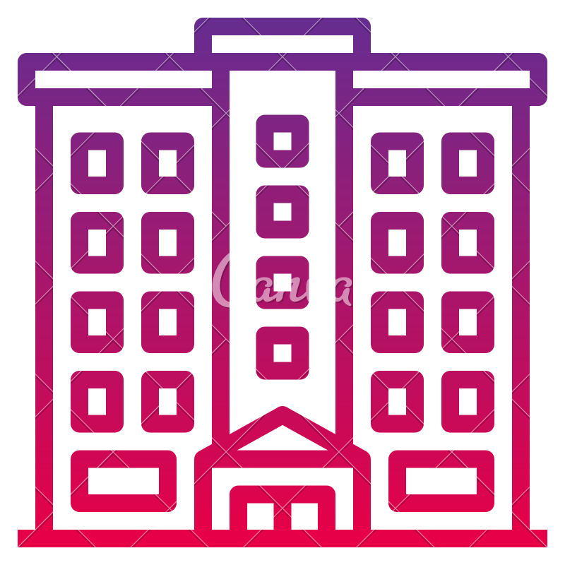 Apartment Hotel Building Real Estate Condominium Icon 800x800 Apartment Hotel Building Real Estate Condominium Icon
