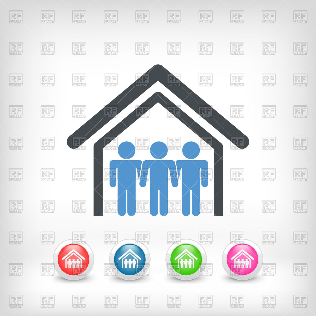 Real Estate Icon 1200x1200 Real Estate Icon