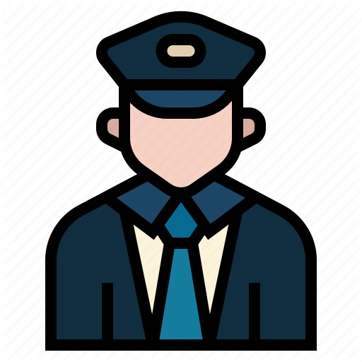 512x512 Avatar, Conductor, Crew, Occupation, Profession, Rail, Train