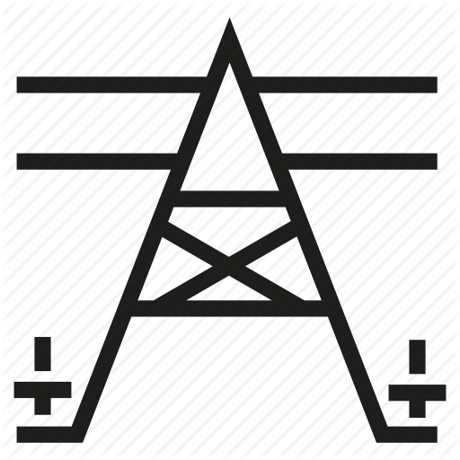 512x512 Conductor, Electricity, Electricity Post, Transmission Icon