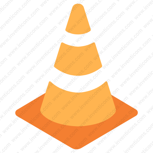 512x512 Download Traffic,cone Icon Inventicons