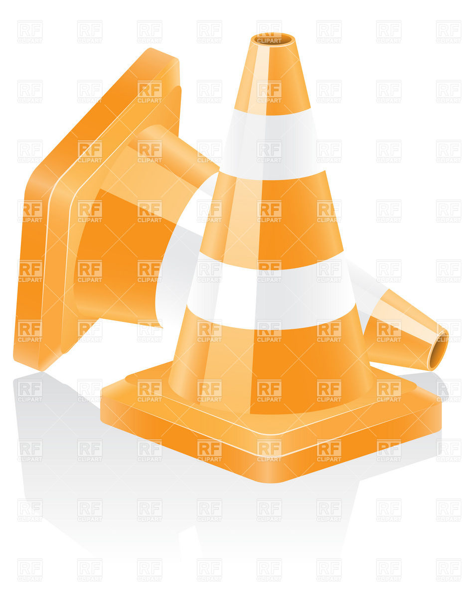 933x1200 Icon Of Traffic Cone Vector Image Of Objects Konturvid