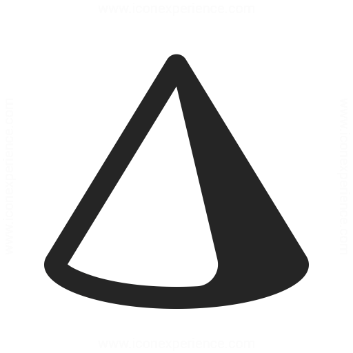 512x512 Object Cone Icon Iconexperience