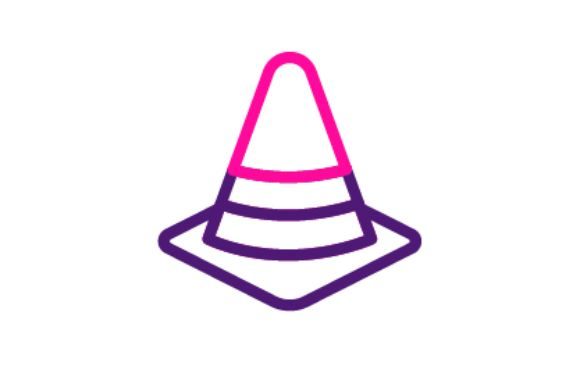 580x386 Safety Cone Icon Graphic