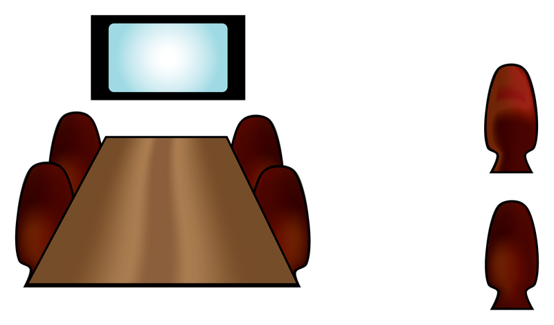 800x469 Conference Room Icon Vectors