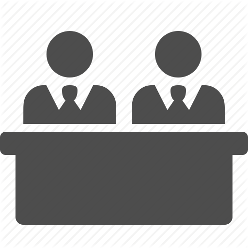 512x512 Businessman, Businessmen, Desk, Man, Meeting, Men, Table Icon