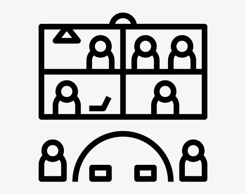 820x645 An Icon Of Two People Sitting At A Conference Table