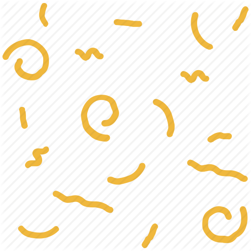 512x512 Confetti, Lines, Party, Shapes, Squiggles Icon