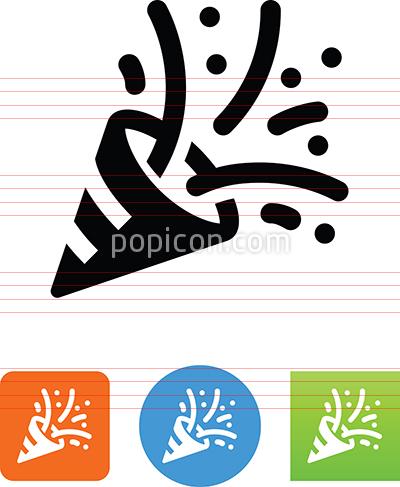 400x487 Confetti Icon