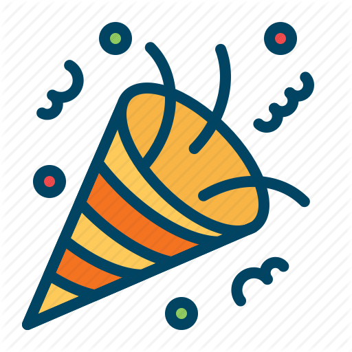 512x512 Celebration, Confetti, Day, New, Paper, Popper, Year Icon