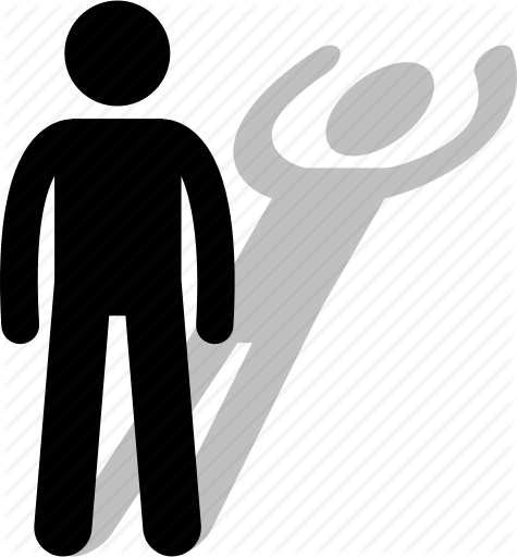 475x512 Confidence, Confident, Person, Self, Self Confident, Shadow Icon
