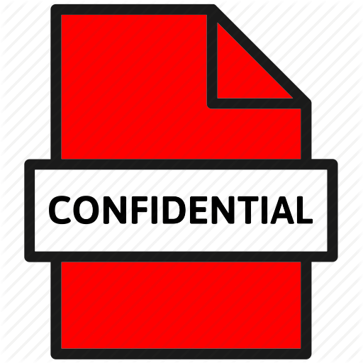 512x512 Confidential, Document, File, Page, Paper, Sheet Icon