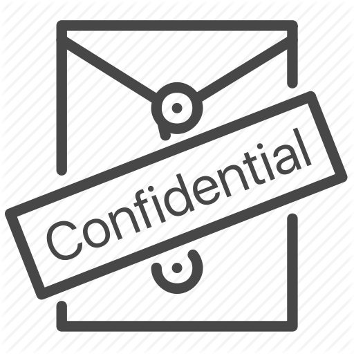 512x512 Confidential, Document, Folder, Secret Icon