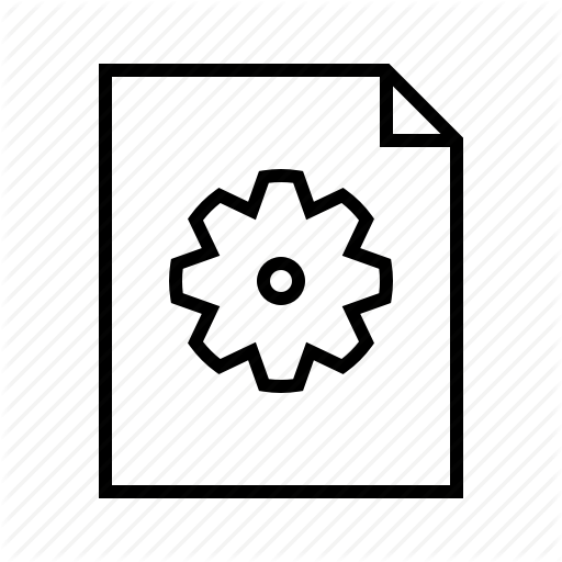 512x512 Config, Dat, File, Json, Settings, Yml Icon